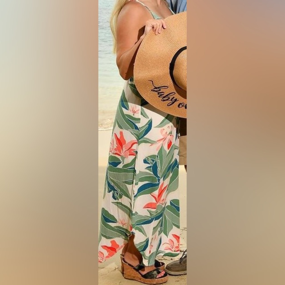 Billabong maxi floral dress